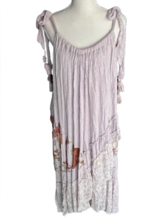 Free People Dresses & Skirts - Beautiful Bare It All Free People Dress Floral Boho Designer Midi Peasant Fairy